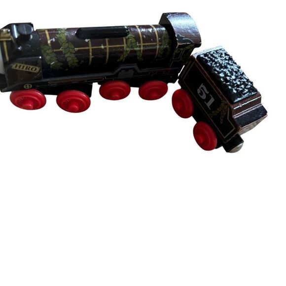 Thomas & Friends Wooden Railway Hiro & Tender Train Engine - Picture 2 of 7